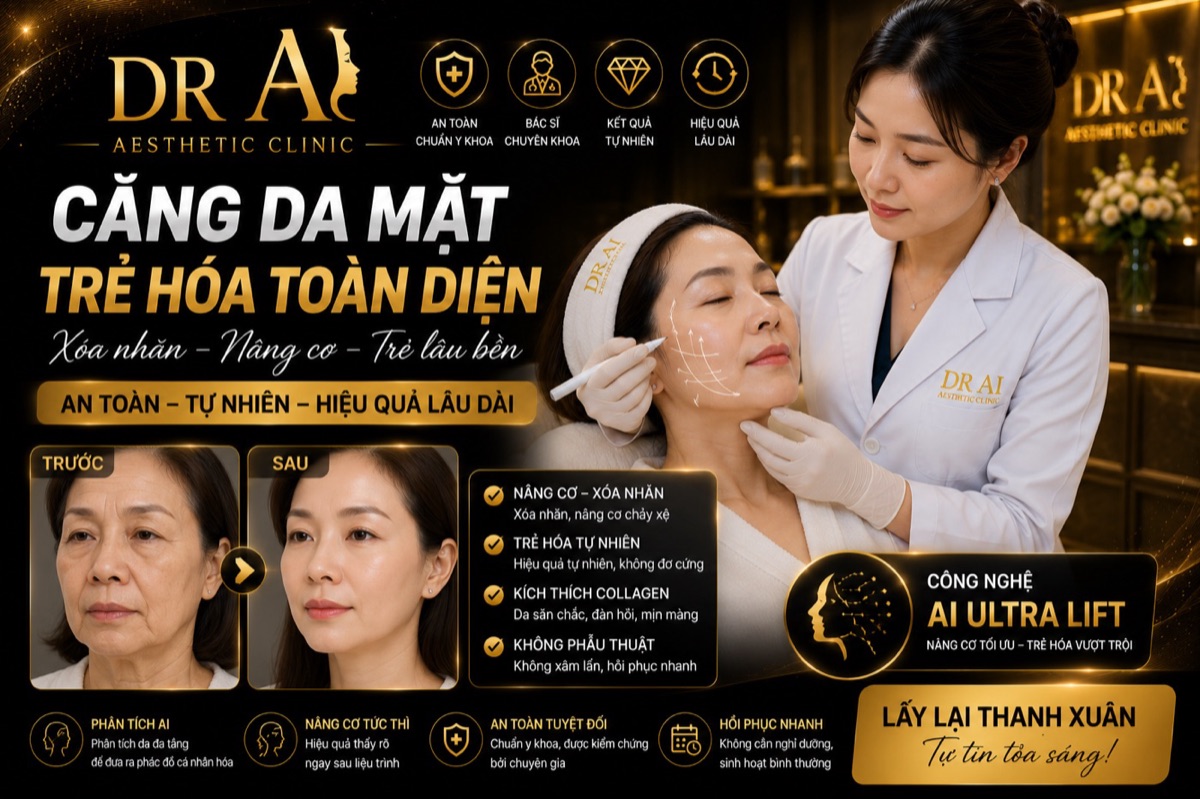 Tiêm & trẻ hoá chuyên sâu DR AI