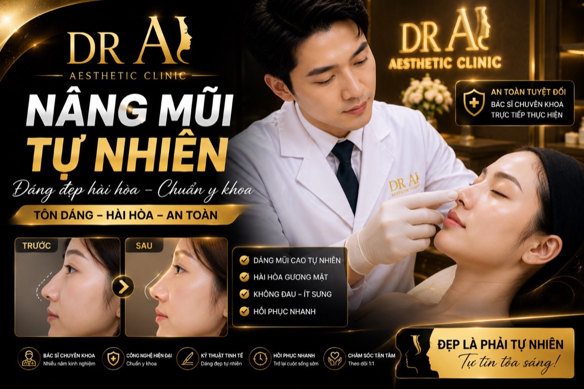 Thẩm mỹ mắt mũi mặt DR AI